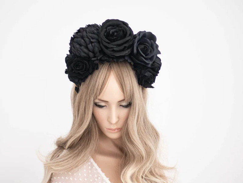 Hairband 'Black Princess'