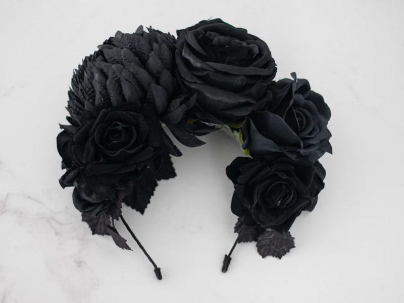 Hairband 'Black Princess'