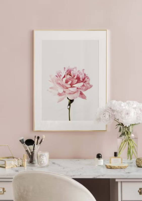 Poster ‘Delicate Rose' 