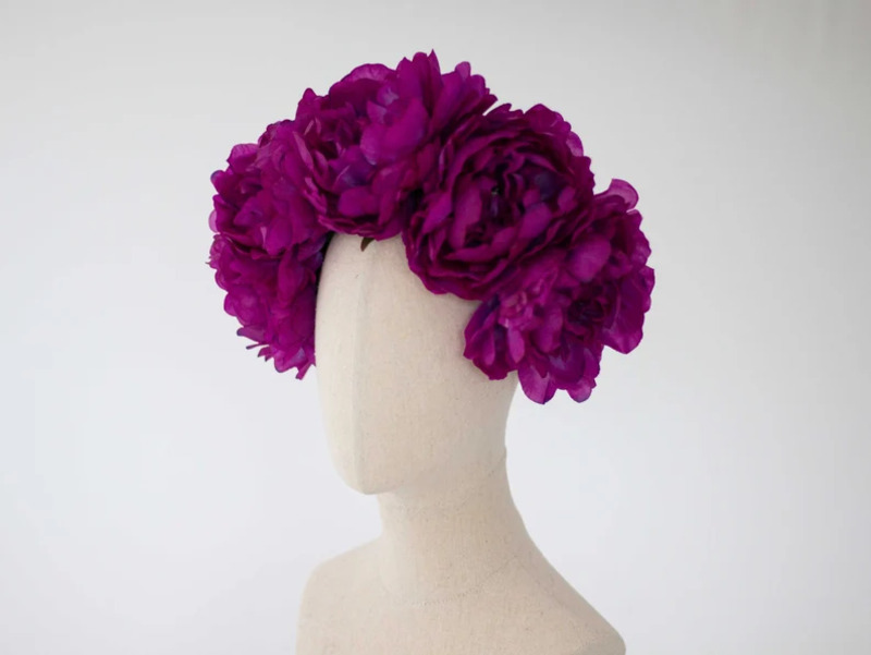 Hairband 'Purple Princess'